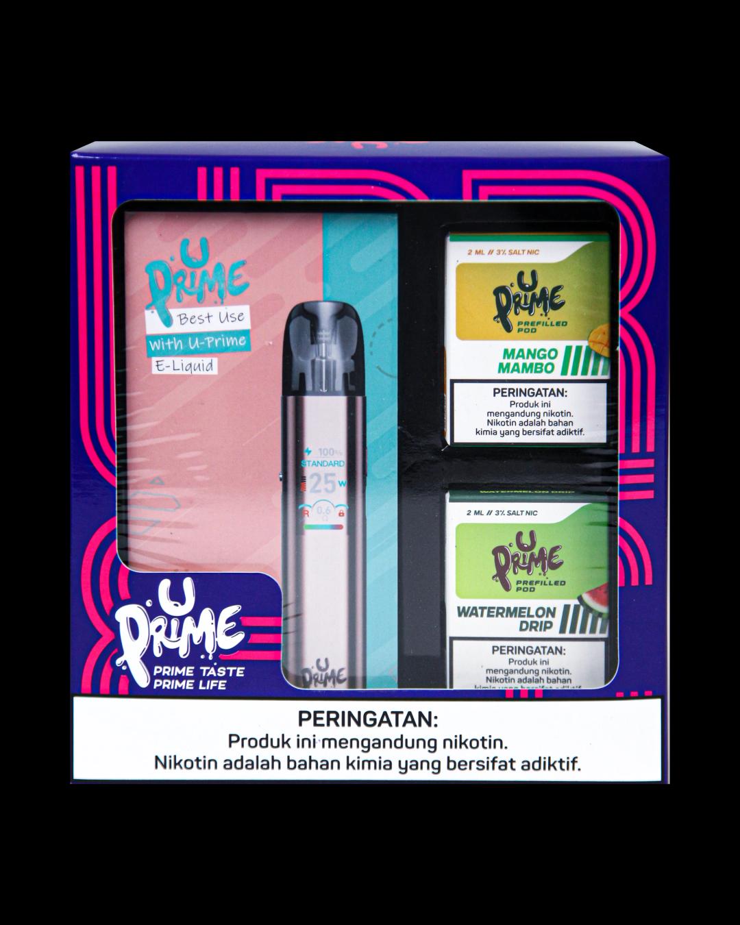 UPrime Bundling Prefilled Pod - Rose Gold